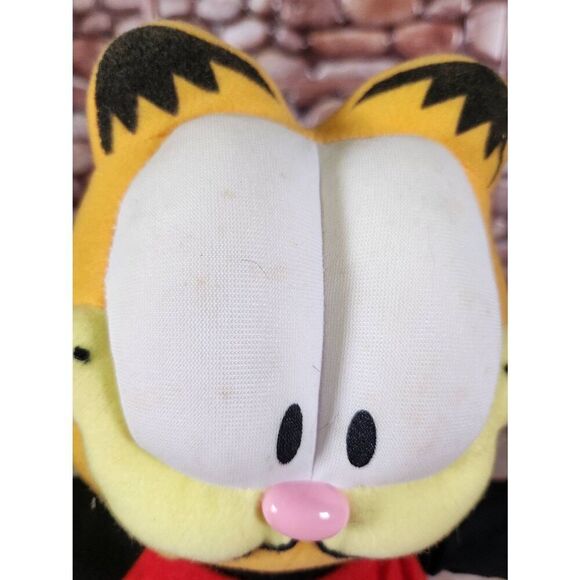13" Garfield The Cat in A Georgia Bulldogs Shirt Collegiate Licensed Toy Factory - Picture 4 of 6